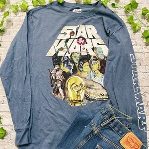 Long Sleeve Star Wars Shirt ✨🖤